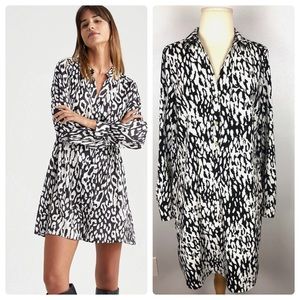 ✨FLASH SALE✨ The Limited Ashton Sheath Black White Animal Print Dress